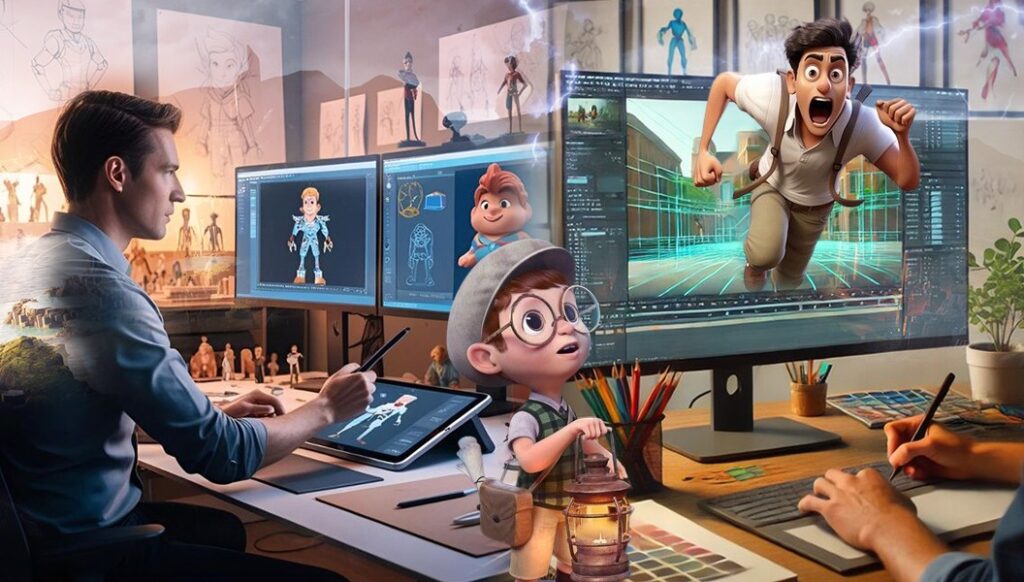 3D Animation & VFX Course in Ahmedabad | JM CAD